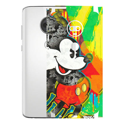 Motorola Phone Skins (All Models) - Multiple Mickey With Colourful Texture - Matte Finish (M-84) Motorola Moto G7