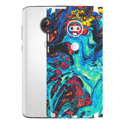 Motorola Phone Skins (All Models) - Majestic Galactic Marbel - Matte Finish (M-85) Motorola Moto G7