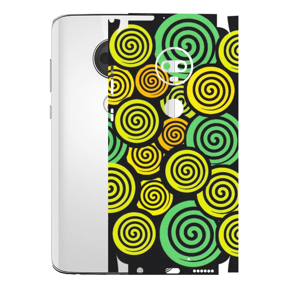 Motorola Phone Skins (All Models) - Crazy Spiral - Matte Finish (M-91) Motorola Moto G7