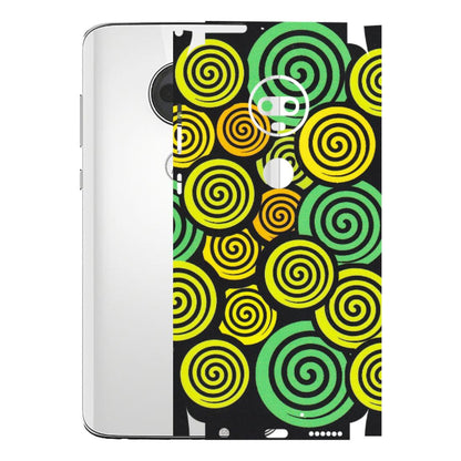 Motorola Phone Skins (All Models) - Crazy Spiral - Matte Finish (M-91) Motorola Moto G7