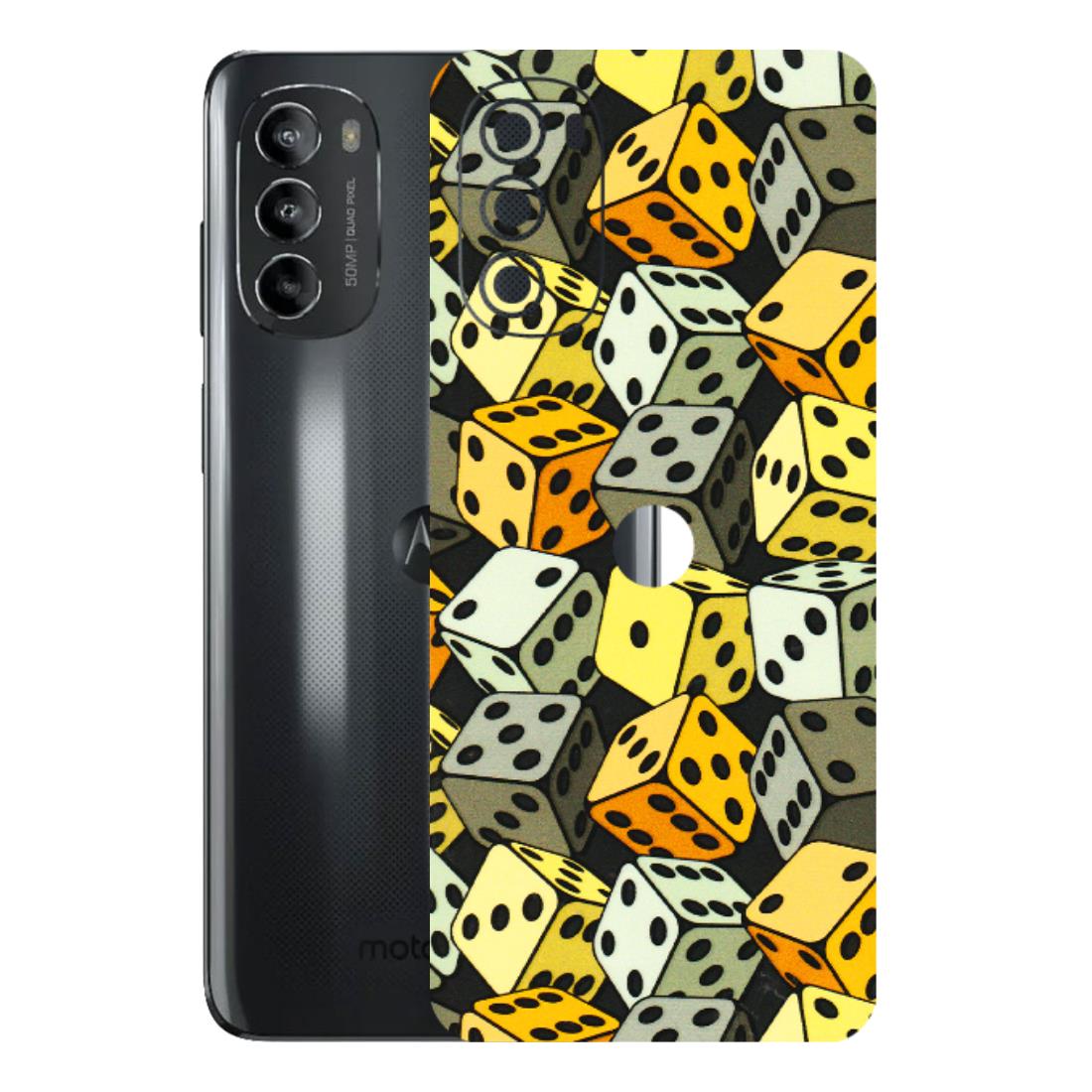 Motorola Phone Skins (All Models) - Dices Of Life - 3D Embossed Finish (L-04) Motorola Moto G82 (5G)