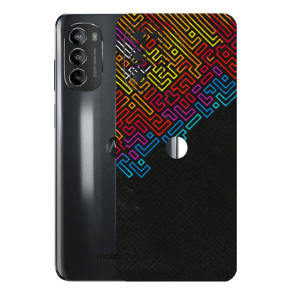 Motorola Phone Skins (All Models) - Dotme Pattern Art - 3D Embossed Finish (L-121) Motorola Moto G82 (5G)