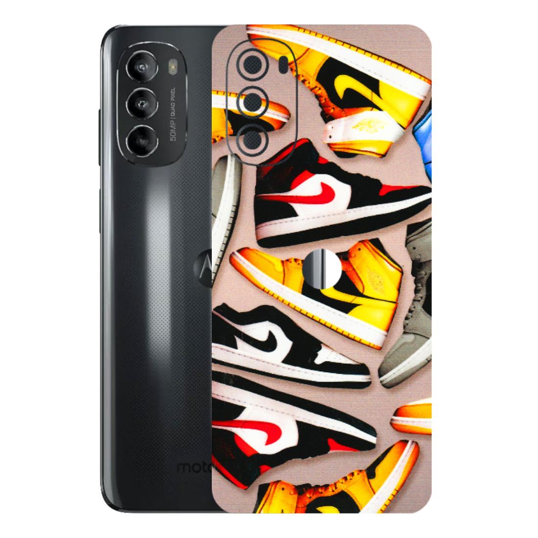 Motorola Phone Skins (All Models) - Sneaker Lover - 3D Embossed Finish (L-135) Motorola Moto G82 (5G)