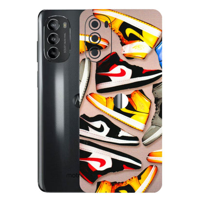 Motorola Phone Skins (All Models) - Sneaker Lover - 3D Embossed Finish (L-135) Motorola Moto G82 (5G)