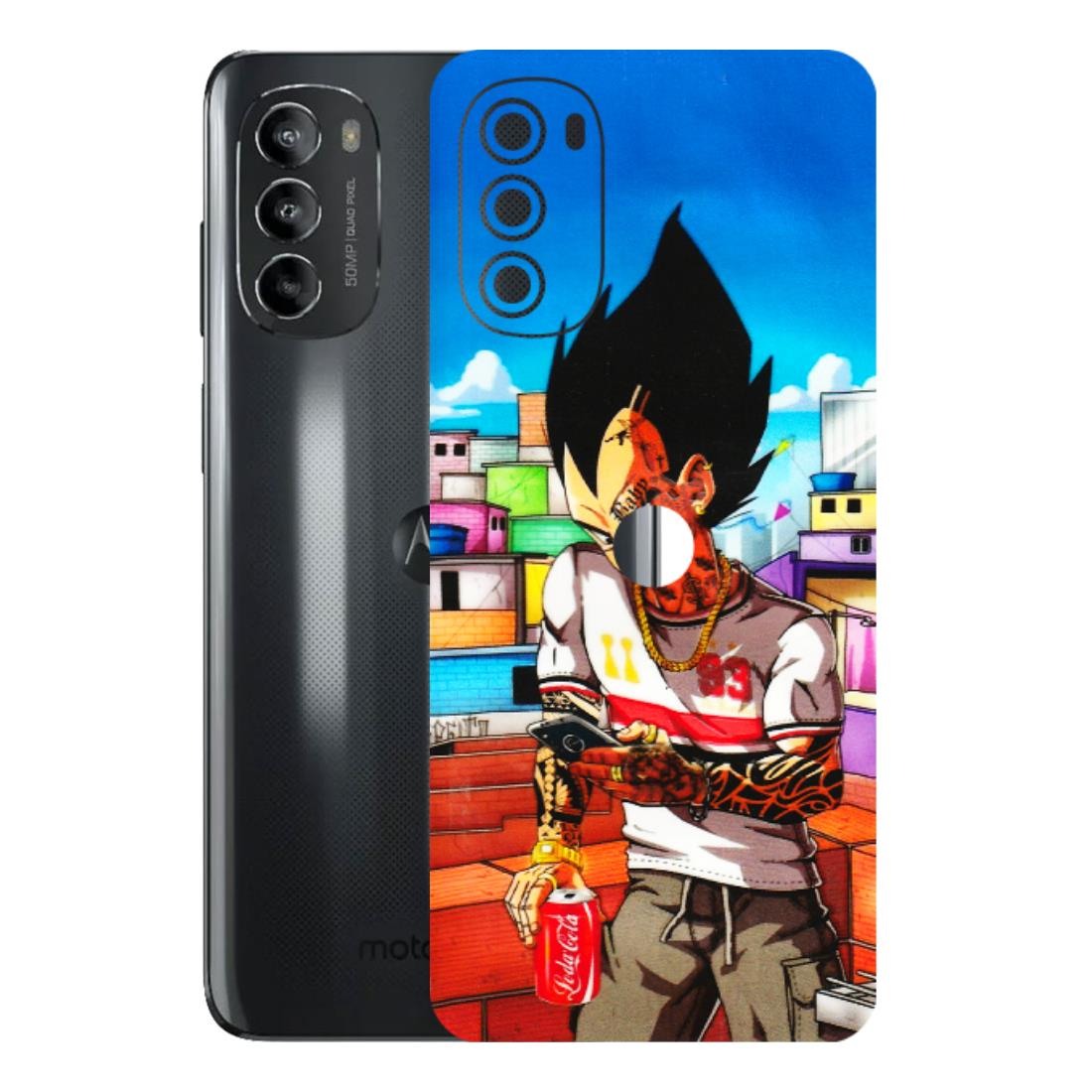 Motorola Phone Skins (All Models) - Vegeta - 3D Embossed Finish (L-136) Motorola Moto G82 (5G)