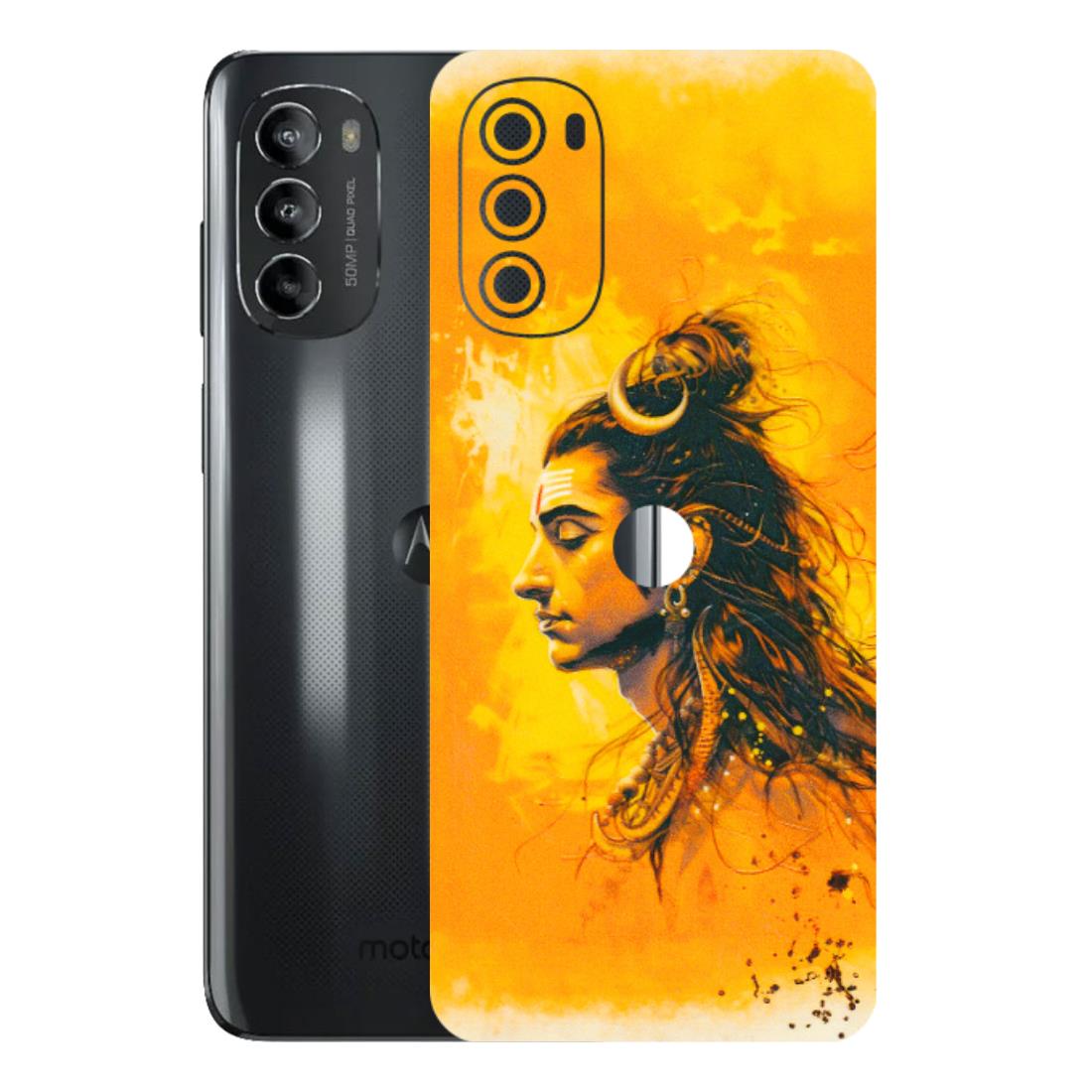 Motorola Phone Skins (All Models) - Shiv Shakti - 3D Embossed Finish (L-14) Motorola Moto G82 (5G)