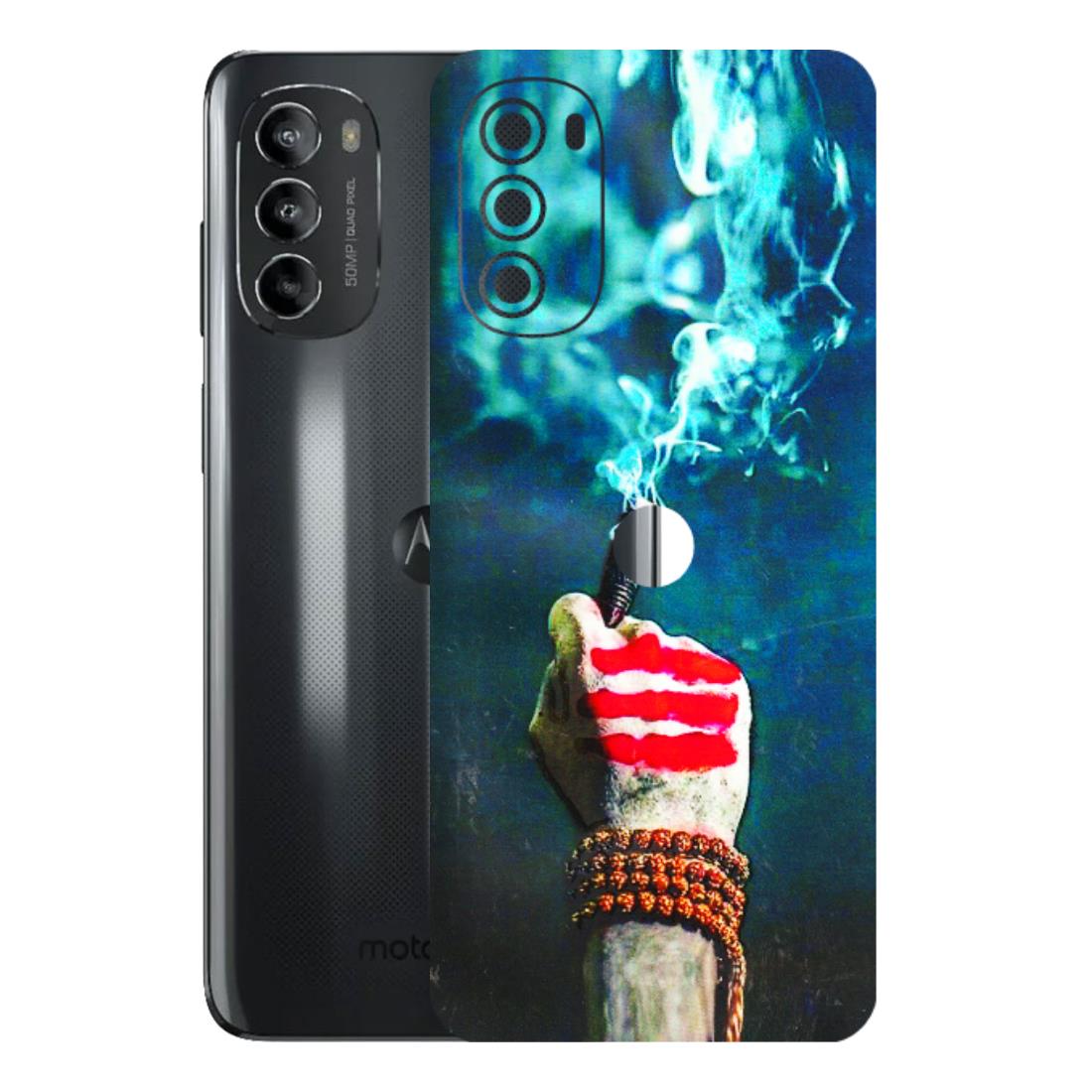 Motorola Phone Skins (All Models) - Mahadev Bhakt - 3D Embossed Finish (L-146) Motorola Moto G82 (5G)