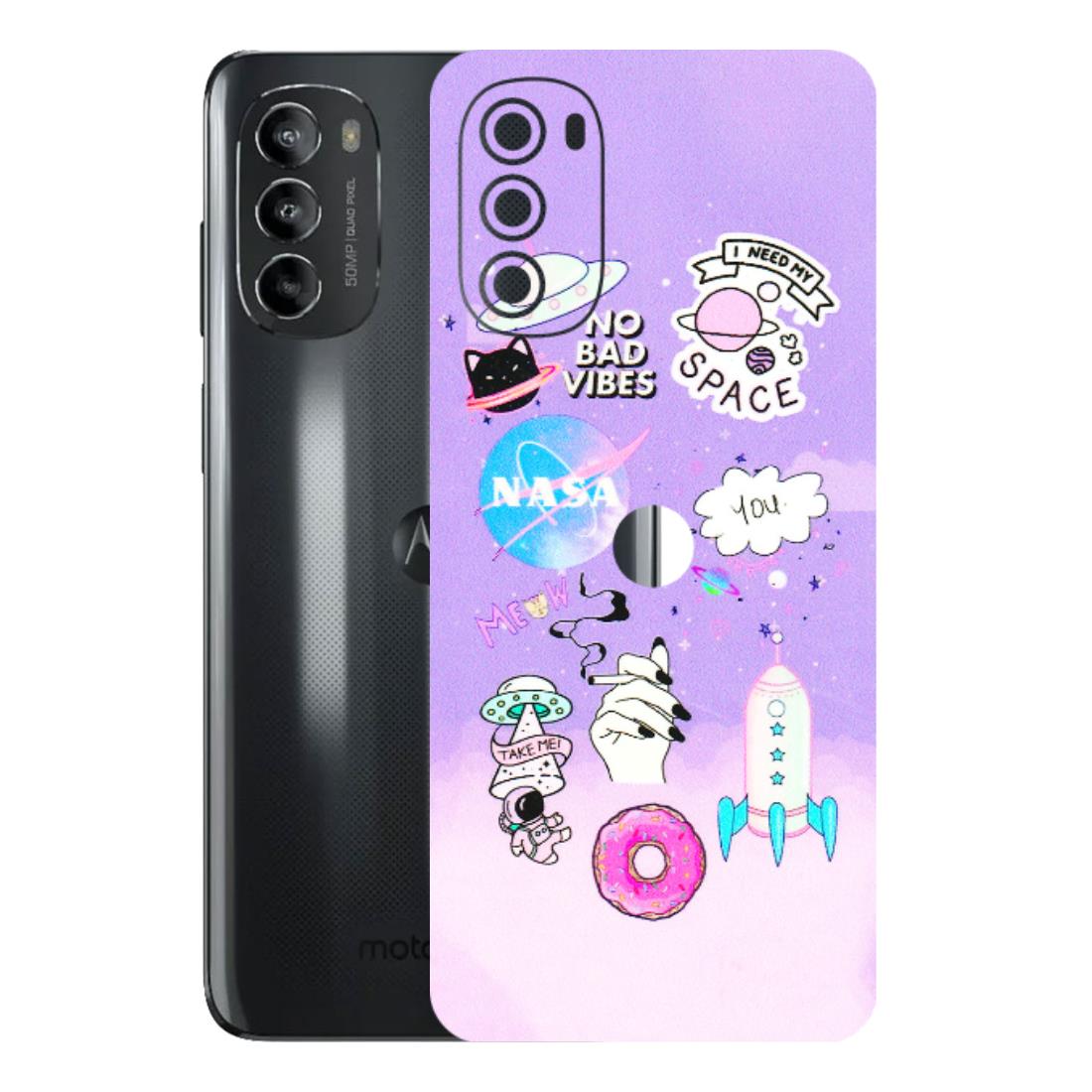 Motorola Phone Skins (All Models) - I Need My Nasa Skin - 3D Embossed Finish (L-149) Motorola Moto G82 (5G)