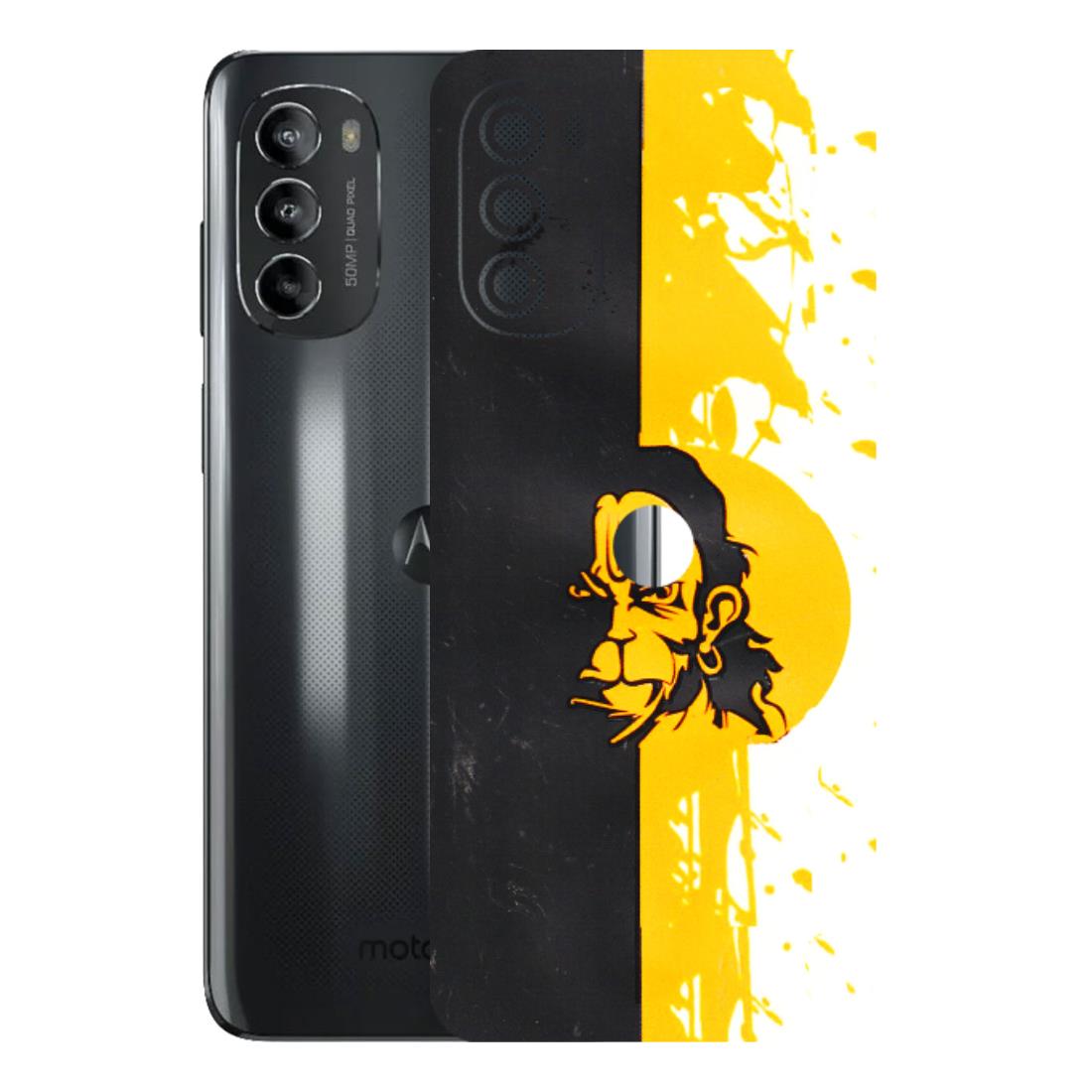 Motorola Phone Skins (All Models) - Bajrangbali - 3D Embossed Finish (L-151) Motorola Moto G82 (5G)