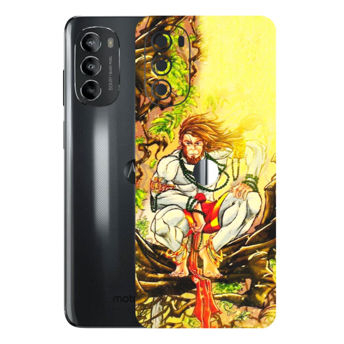 Motorola Phone Skins (All Models) - Lord Hanuman - 3D Embossed Finish (L-152) Motorola Moto G82 (5G)