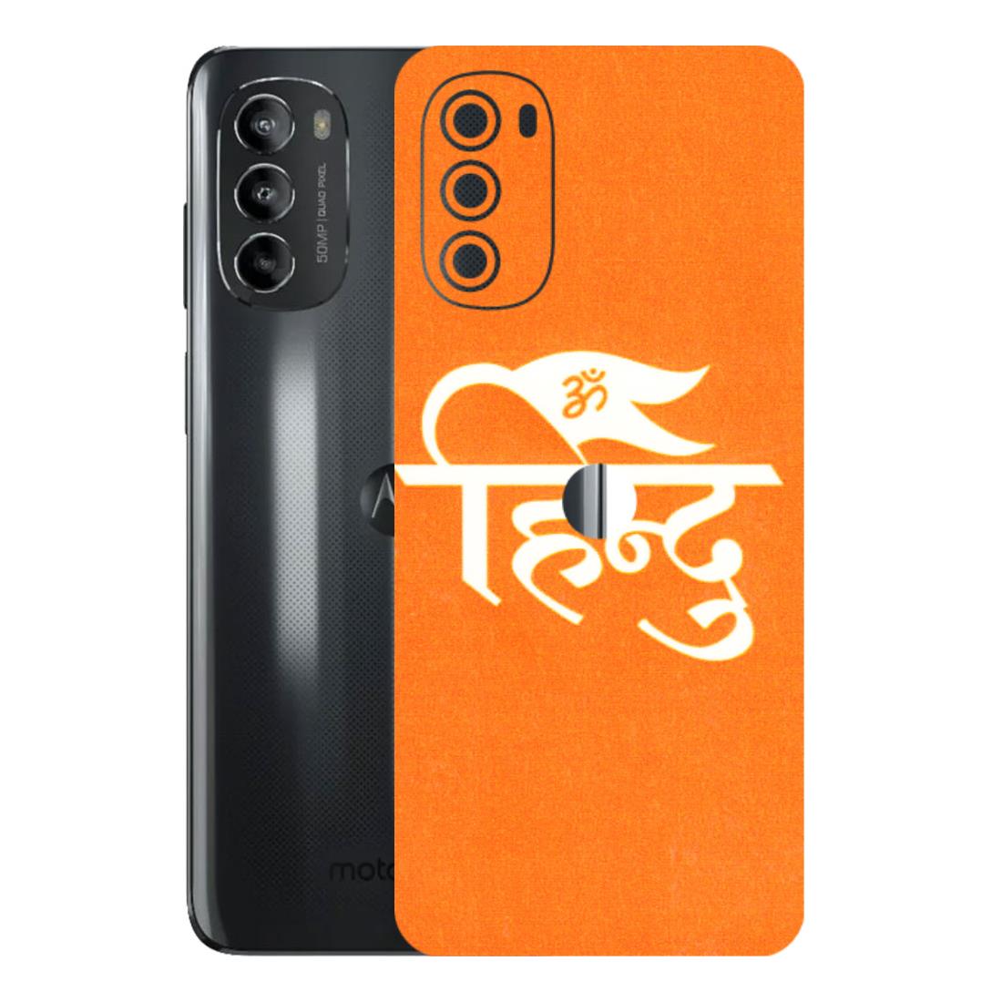 Motorola Phone Skins (All Models) - Hindu Kesari - 3D Embossed Finish (L-154) Motorola Moto G82 (5G)