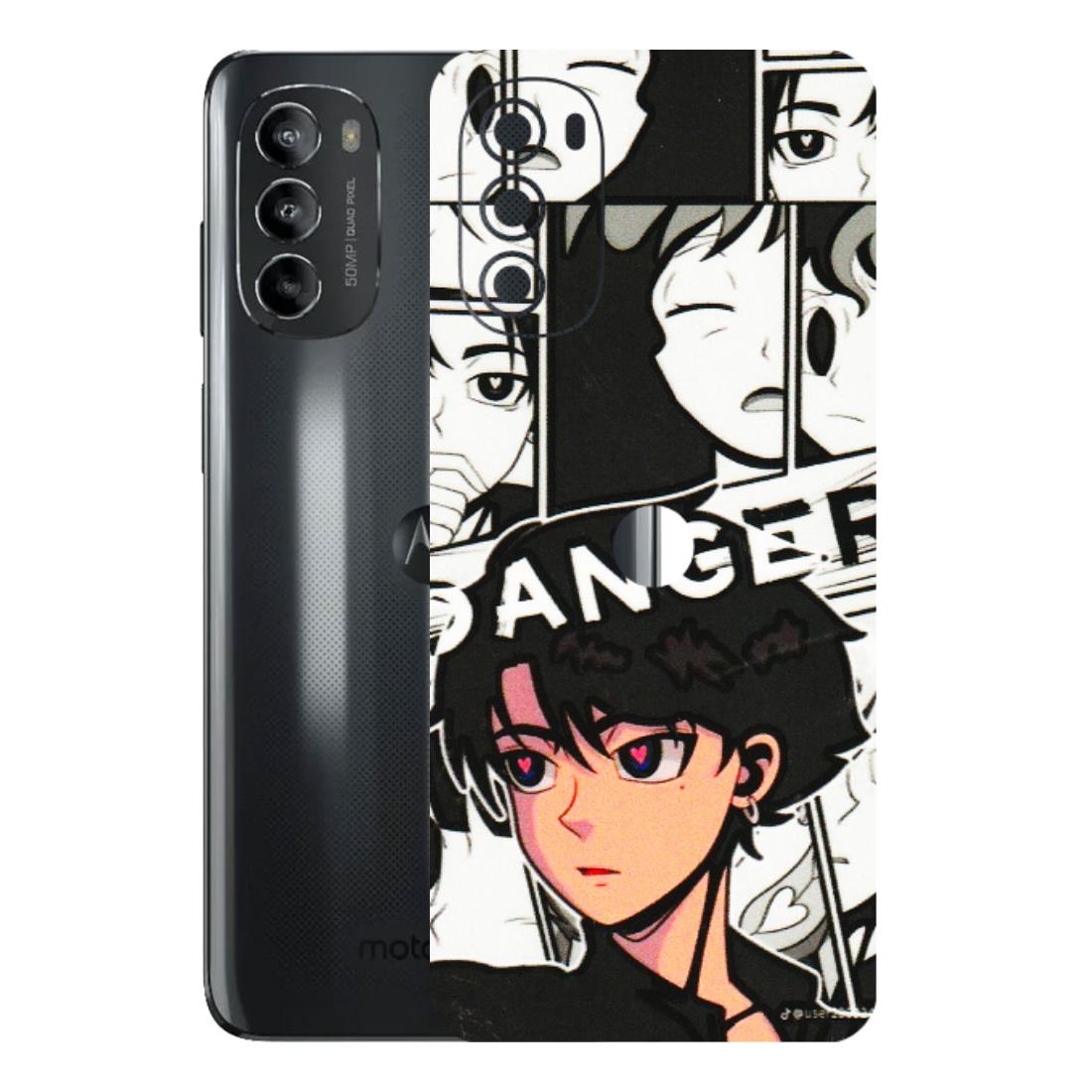 Motorola Phone Skins (All Models) - Danger Anime - 3D Embossed Finish (L-155) Motorola Moto G82 (5G)