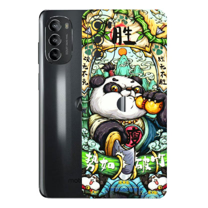 Motorola Phone Skins (All Models) - Royal Rich Panda - 3D Embossed Finish (L-170) Motorola Moto G82 (5G)