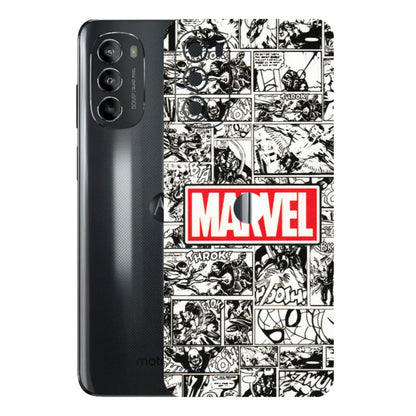 Motorola Phone Skins (All Models) - Marvel Comic - 3D Embossed Finish (L-171) Motorola Moto G82 (5G)