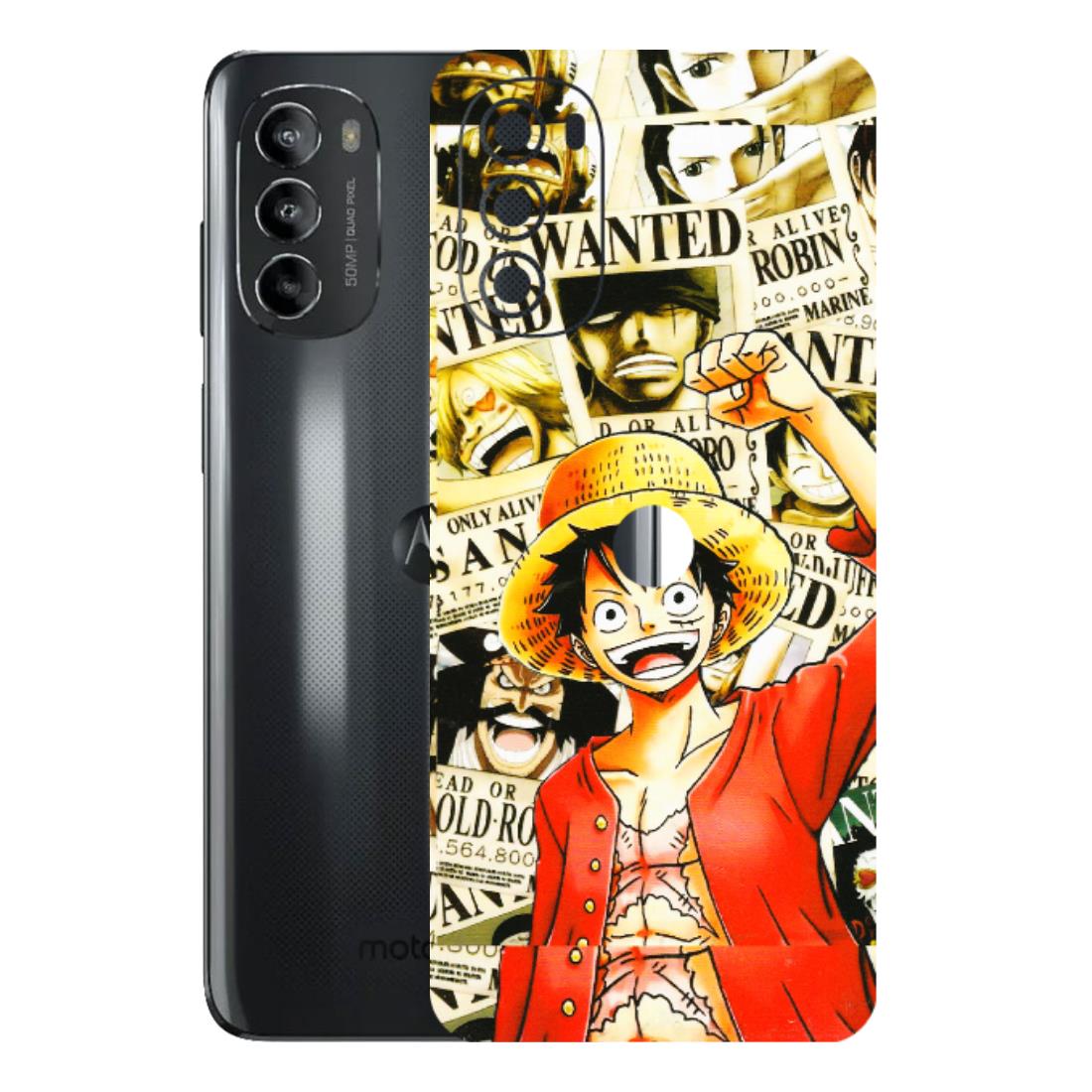 Motorola Phone Skins (All Models) - Luffy Anime - 3D Embossed Finish (L-177) Motorola Moto G82 (5G)