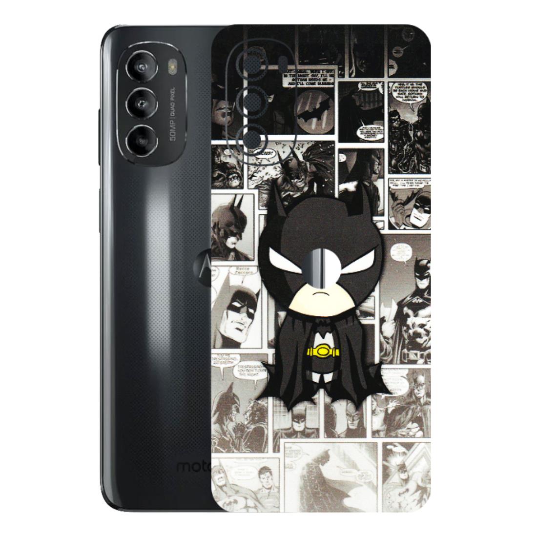 Motorola Phone Skins (All Models) - Toon Batman - 3D Embossed Finish (L-182) Motorola Moto G82 (5G)