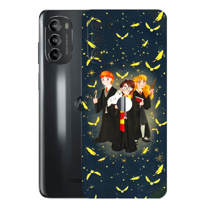 Motorola Phone Skins (All Models) - Harry Potter - 3D Embossed Finish (L-183) Motorola Moto G82 (5G)