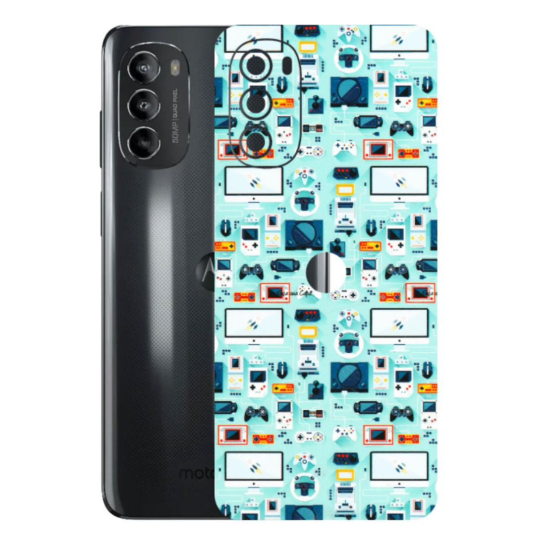 Motorola Phone Skins (All Models) - Gadgets Doodle - 3D Embossed Finish (L-184) Motorola Moto G82 (5G)
