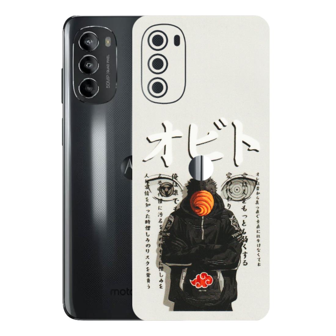 Motorola Phone Skins (All Models) - Obito Anime Eye - 3D Embossed Finish (L-19) Motorola Moto G82 (5G)