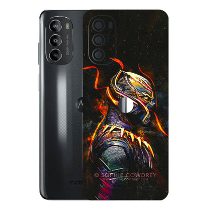 Motorola Phone Skins (All Models) - Black Panther - 3D Embossed Finish (L-190) Motorola Moto G82 (5G)