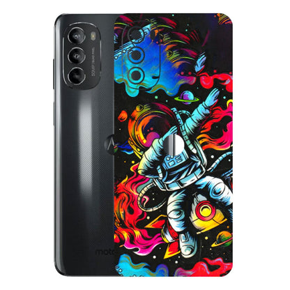 Motorola Phone Skins (All Models) - Astronaut Dope - 3D Embossed Finish (L-191) Motorola Moto G82 (5G)