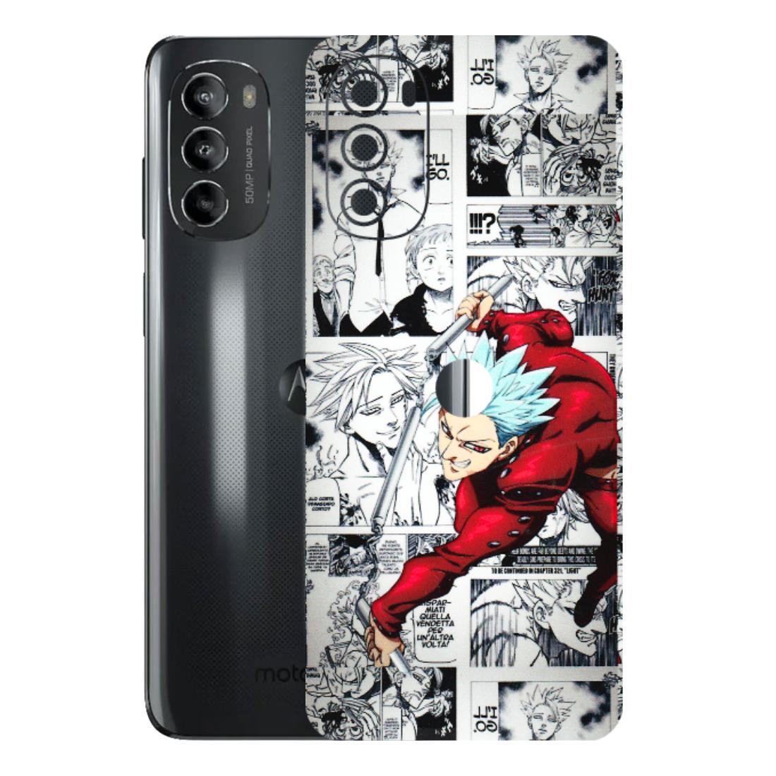 Motorola Phone Skins (All Models) - Anime Comic - 3D Embossed Finish (L-192) Motorola Moto G82 (5G)