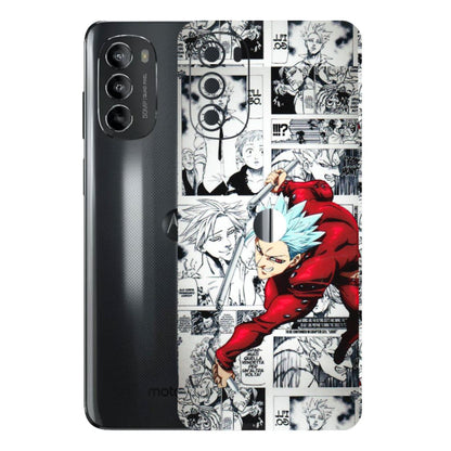 Motorola Phone Skins (All Models) - Anime Comic - 3D Embossed Finish (L-192) Motorola Moto G82 (5G)