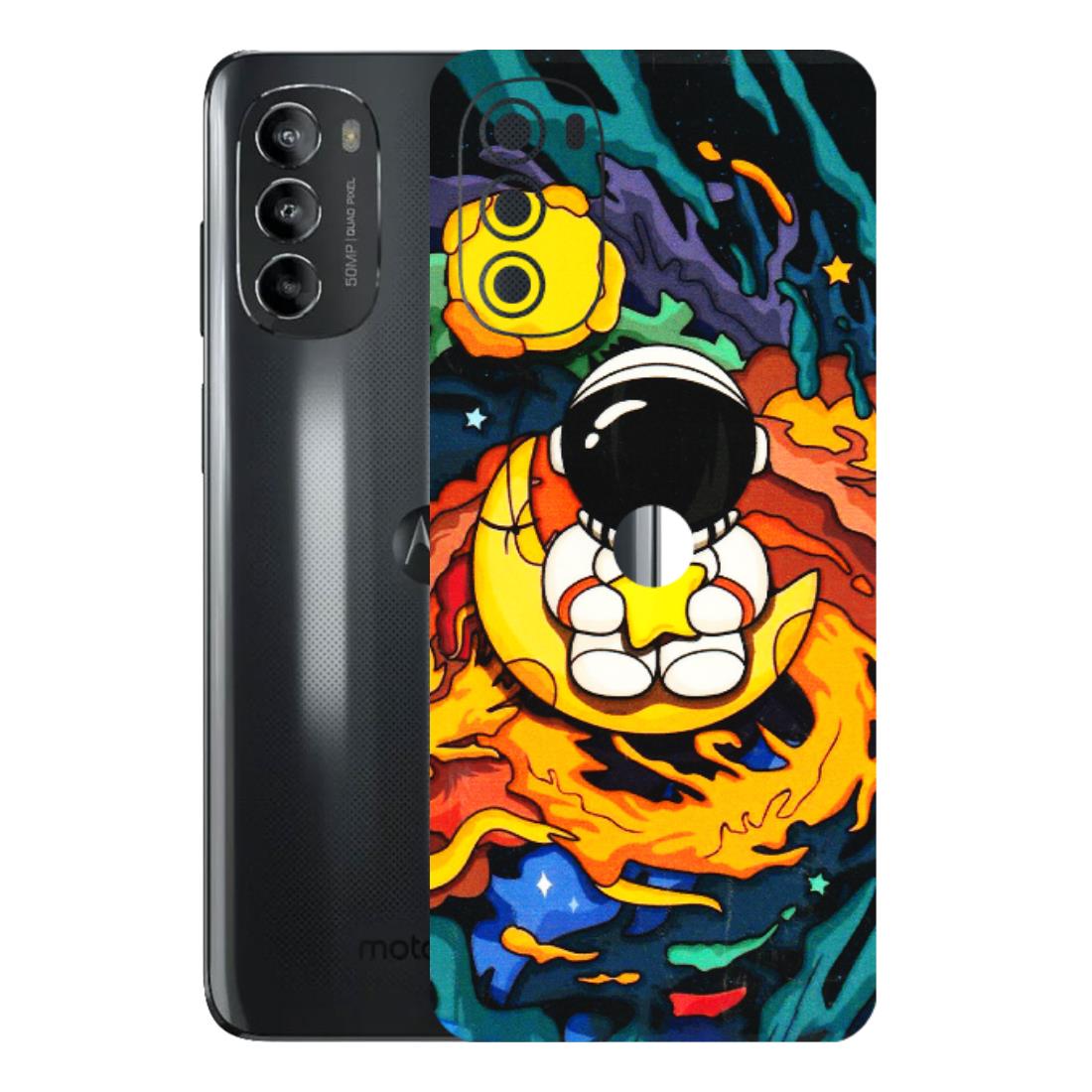 Motorola Phone Skins (All Models) - Baby Astronaut - 3D Embossed Finish (L-197) Motorola Moto G82 (5G)