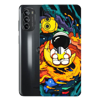 Motorola Phone Skins (All Models) - Baby Astronaut - 3D Embossed Finish (L-197) Motorola Moto G82 (5G)