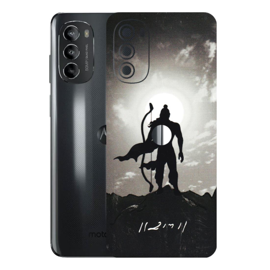Motorola Phone Skins (All Models) - Jai Siya Ram - 3D Embossed Finish (L-200) Motorola Moto G82 (5G)