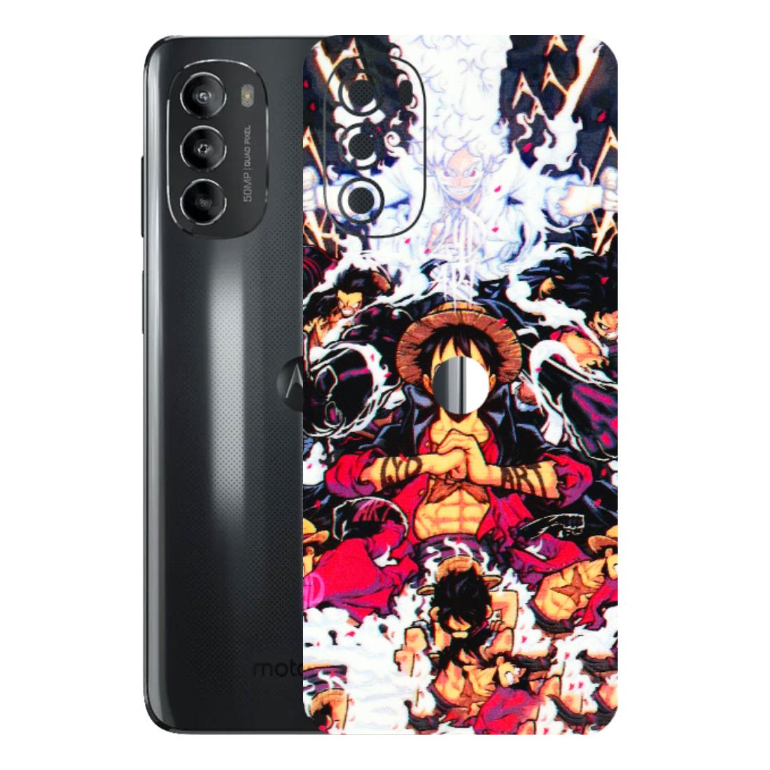 Motorola Phone Skins (All Models) - Luffy Anime Character - 3D Embossed Finish (L-203) Motorola Moto G82 (5G)