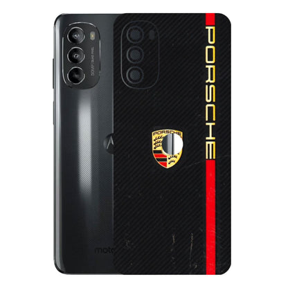 Motorola Phone Skins (All Models) - Premium Porsche - 3D Embossed Finish (L-225) Motorola Moto G82 (5G)