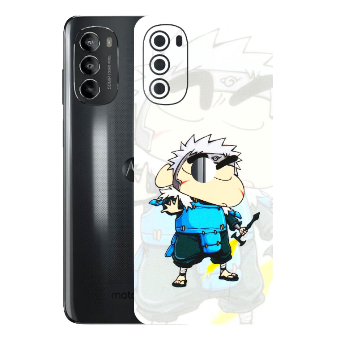 Motorola Phone Skins (All Models) - Angry Young Shinchan - 3D Embossed Finish (L-226) Motorola Moto G82 (5G)
