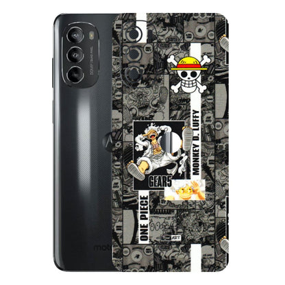 Motorola Phone Skins (All Models) - Cuffy Anime MonkeyCamic - 3D Embossed Finish (L-242) Motorola Moto G82 (5G)
