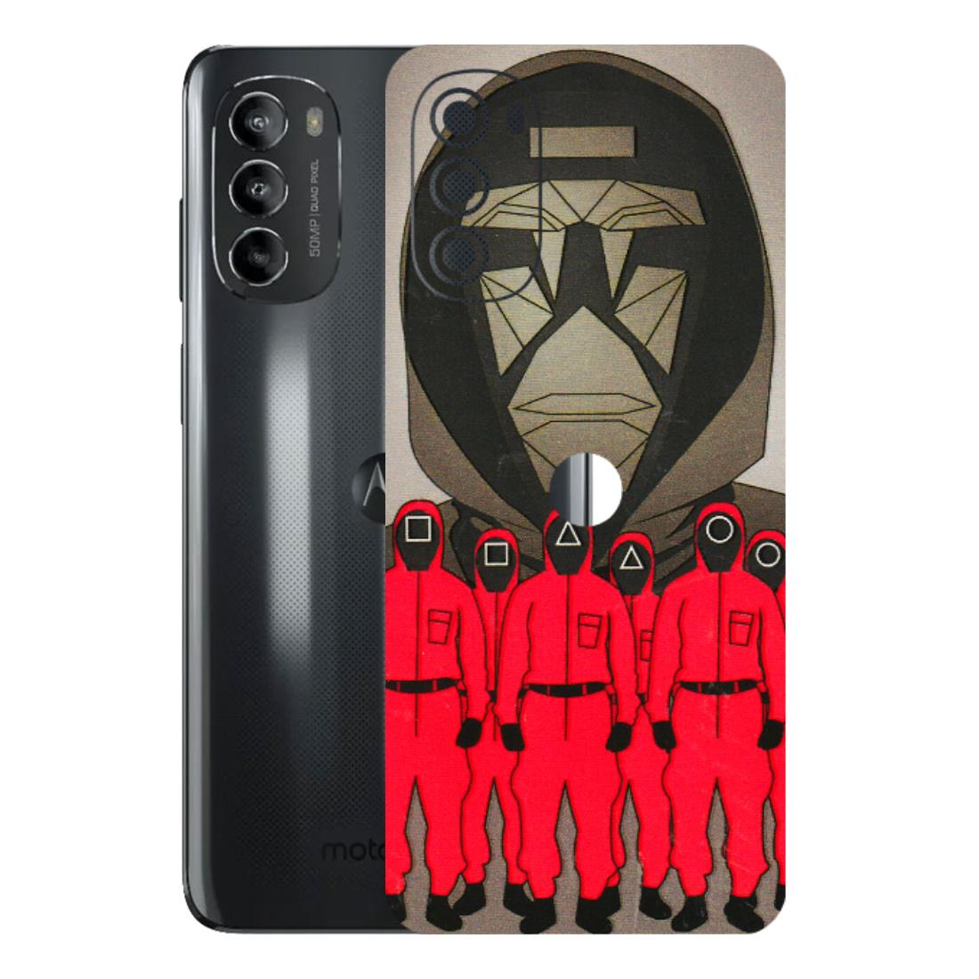 Motorola Phone Skins (All Models) - Squid Game Hero - 3D Embossed Finish (L-245) Motorola Moto G82 (5G)