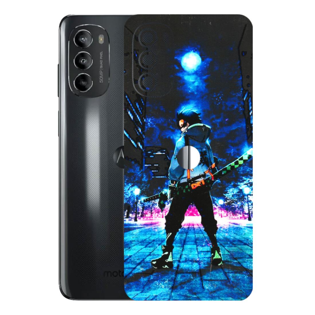 Motorola Phone Skins (All Models) - Demon Slayer Sword - 3D Embossed Finish (L-247) Motorola Moto G82 (5G)