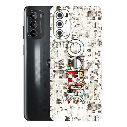 Motorola Phone Skins (All Models) - One Piece Manga - 3D Embossed Finish (L-26) Motorola Moto G82 (5G)