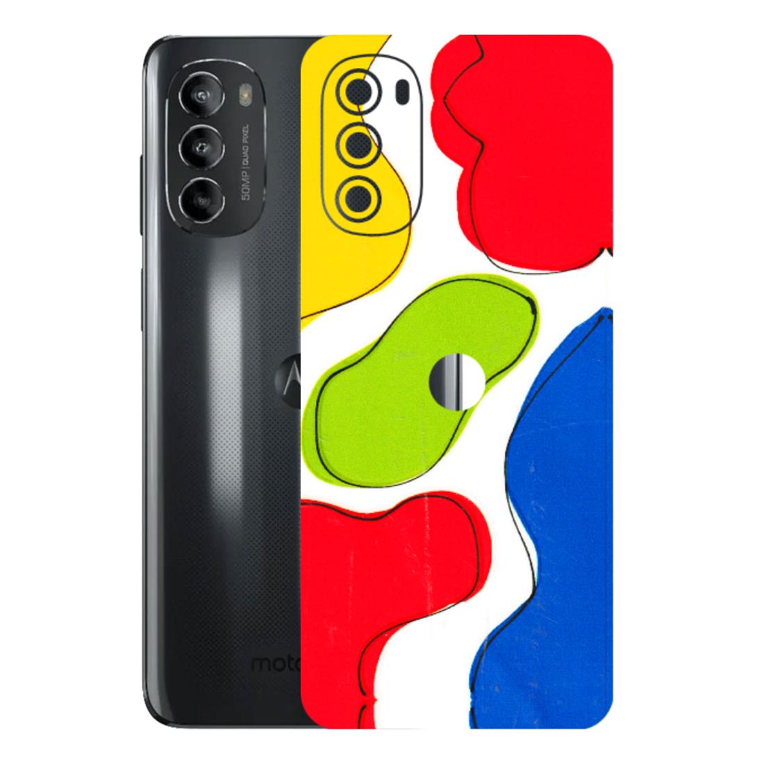 Motorola Phone Skins (All Models) - RGB Colour Paint - 3D Embossed Finish (L-284) Motorola Moto G82 (5G)