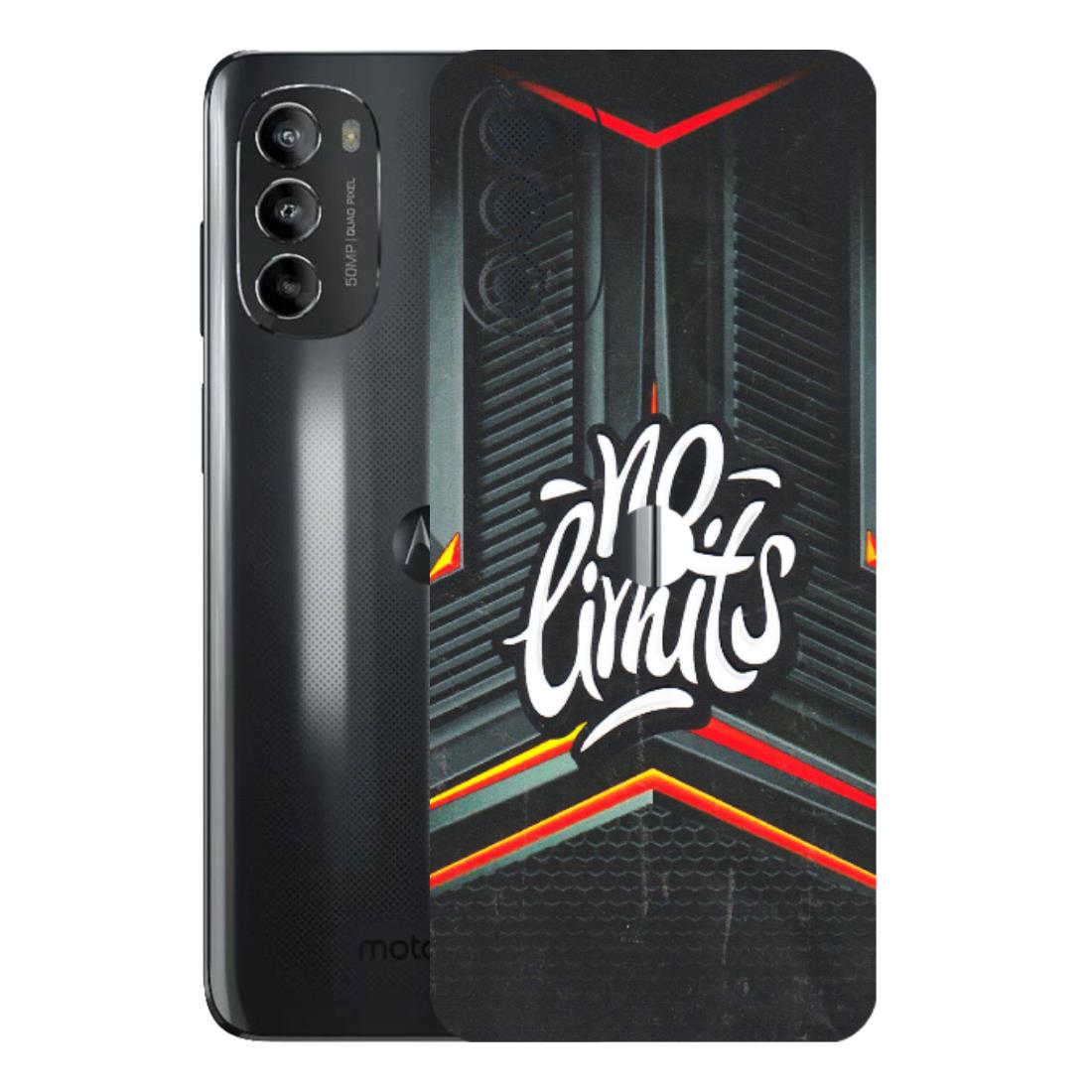 Motorola Phone Skins (All Models) - No Limits - 3D Embossed Finish (L-286) Motorola Moto G82 (5G)