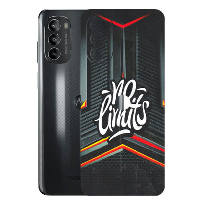 Motorola Phone Skins (All Models) - No Limits - 3D Embossed Finish (L-286) Motorola Moto G82 (5G)