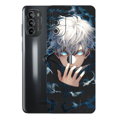 Motorola Phone Skins (All Models) - New Jujutsu Kaisen Anime - 3D Embossed Finish (L-313) Motorola Moto G82 (5G)