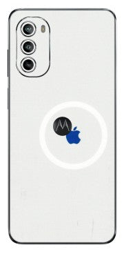Motorola Phone Skins (All Models) - iPhone Magsafe Logo - 3D Embossed Finish (L-320) Motorola Moto G82 (5G)