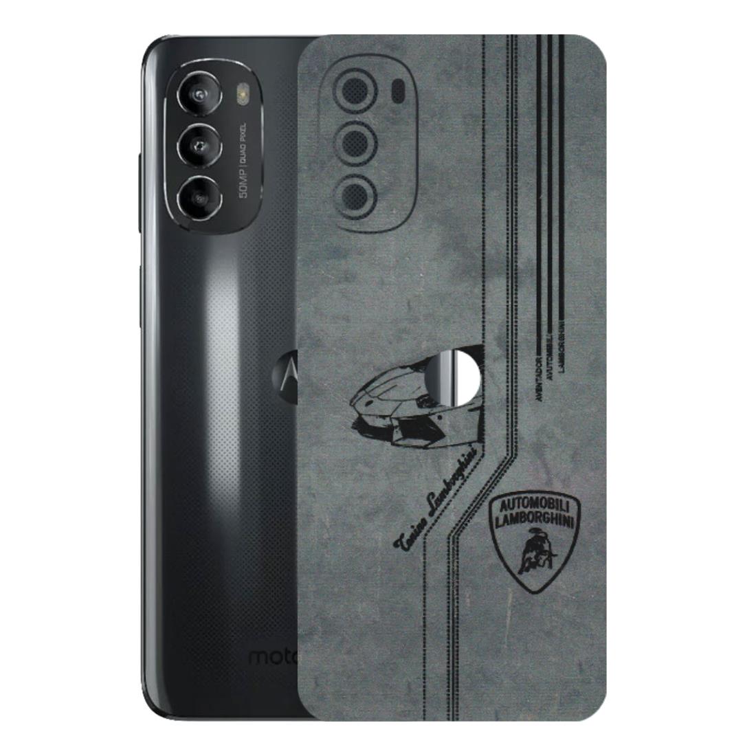 Motorola Phone Skins (All Models) - New Lamborgini Aventador - 3D Embossed Finish (L-321) Motorola Moto G82 (5G)