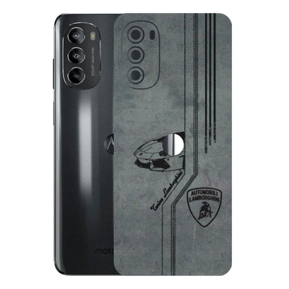 Motorola Phone Skins (All Models) - New Lamborgini Aventador - 3D Embossed Finish (L-321) Motorola Moto G82 (5G)