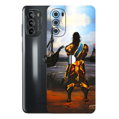 Motorola Phone Skins (All Models) - Heavenly God Figure - 3D Embossed Finish (L-34) Motorola Moto G82 (5G)