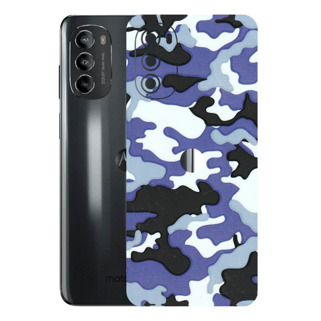 Motorola Phone Skins (All Models) - Powerfull Military Camoflauge - 3D Embossed Finish (L-49) Motorola Moto G82 (5G)