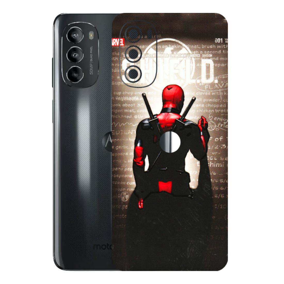 Motorola Phone Skins (All Models) - Deadpool - 3D Embossed Finish (L-56) Motorola Moto G82 (5G)