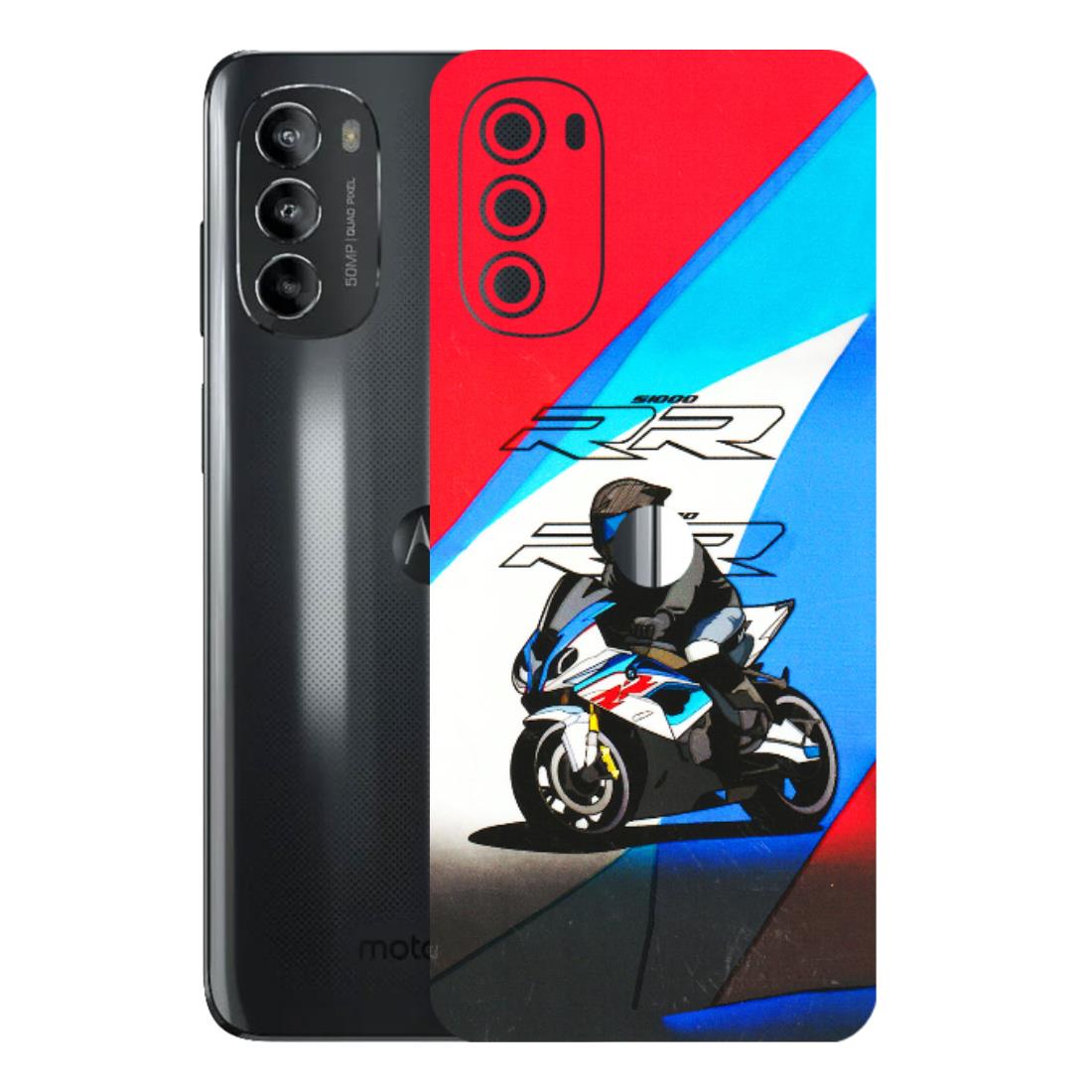 Motorola Phone Skins (All Models) - Bikers Love - 3D Embossed Finish (L-58) Motorola Moto G82 (5G)