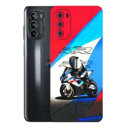 Motorola Phone Skins (All Models) - Bikers Love - 3D Embossed Finish (L-58) Motorola Moto G82 (5G)