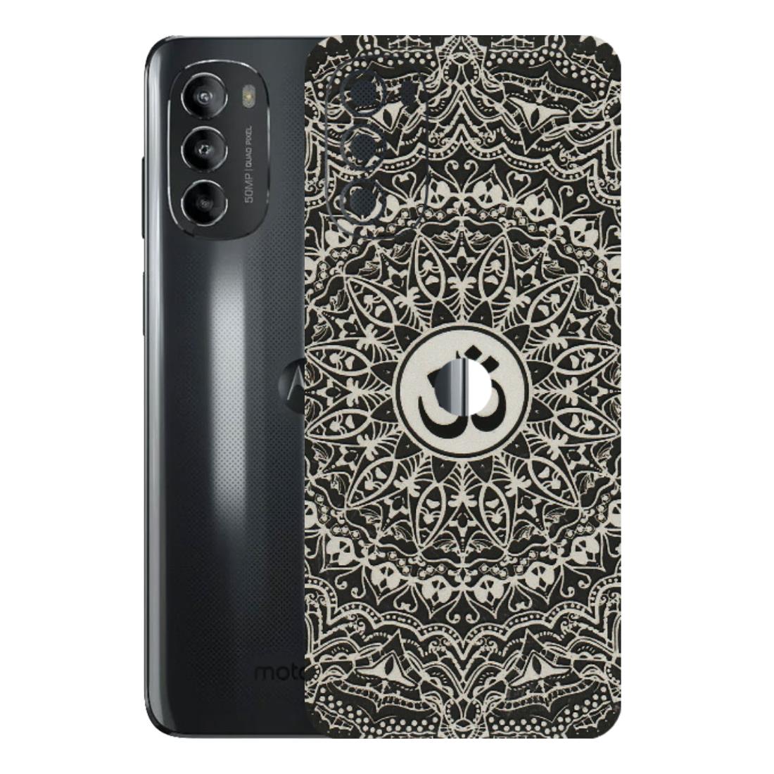 Motorola Phone Skins (All Models) - Aum Elegant Mandala - 3D Embossed Finish (L-62) Motorola Moto G82 (5G)